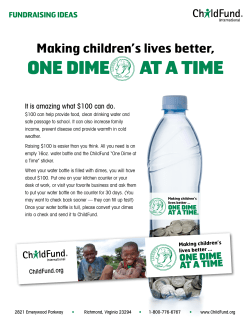 One Dime At a Time+ Turn your empty water bottles into food, clean
