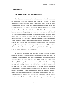 1 Introduction - Climatic Research Unit