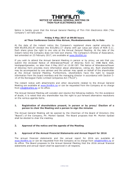 Thinfilm 2017 AGM notice ENG