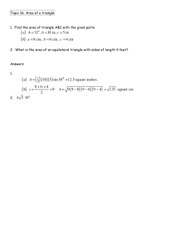 32 , 10 in, 5 in 8 cm, 6 cm, 4 cm a A bcbabc