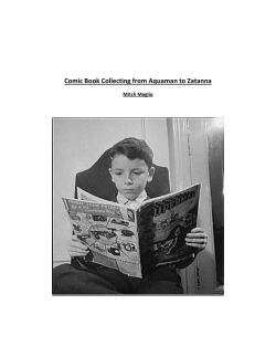 Comic Book Collecting from Aquaman to Zatanna