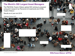 The World`s 500 Largest Asset Managers