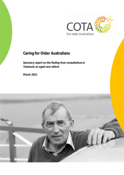 here - COTA Tasmania