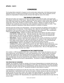 congress - the jerry perez experiment