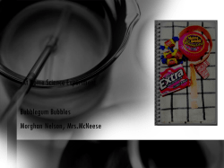 At Home Science Experiment Bubblegum Bubbles Morghan Nelson