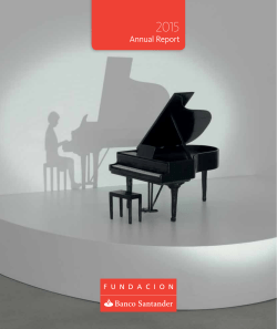 - Fundaci&oacute;n Banco Santander