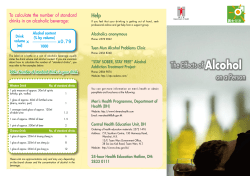 The Effects of Alcohol on a Person