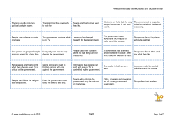 How different are democracies and dictatorships?