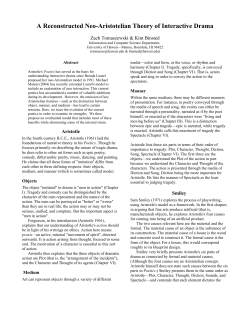 A Reconstructed Neo-Aristotelian Theory of