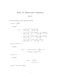 Solutions - Math Berkeley