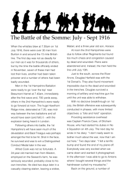 The Battle of the Somme: July