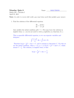 Solutions - Penn Math