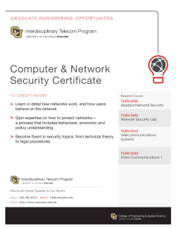 Certificate Flyer