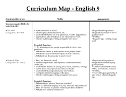 Curriculum Map