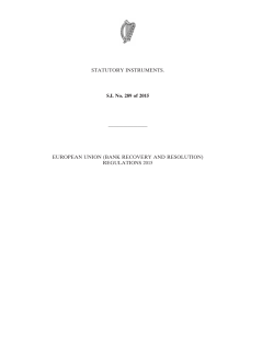 SI 289/2015 - Irish Statute Book