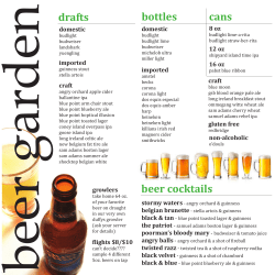 drinks - Duffy`s Ale House