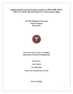 Proposal - The University of Texas at Arlington