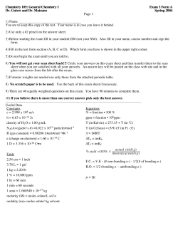Exam 3 Form A.mwd
