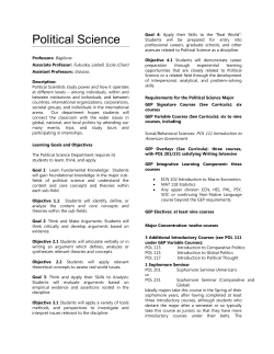 Political Science