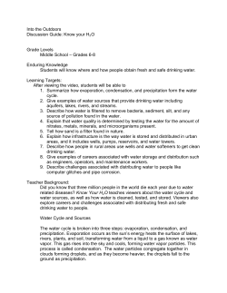 Discussion Guide - Waukesha Water Utility