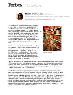 As darkness falls, your local supermarket becomes