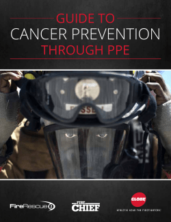 CANCER PREVENTION - Globe Turnout Gear
