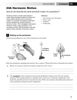 24A Harmonic Motion