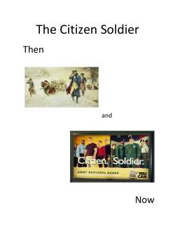 The Citizen Soldier - College Options Foundation