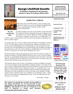 Feb/Mar 2017 - George Litchfield Insurance