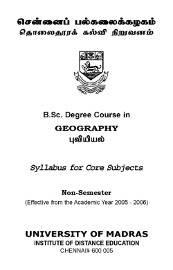 BSc Geography fine