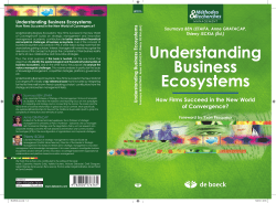 Understanding Business Ecosystems