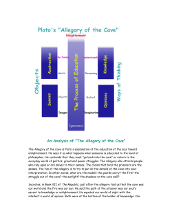 An Analysis of "The Allegory of the Cave"