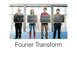 6.2 Fourier Transform