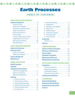 Earth Processes - Delta Education