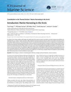 ICES Journal of Marine Science