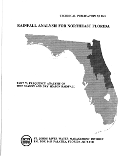 rainfall analysis for northeast florida