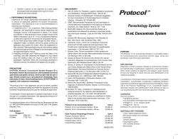 Protocol 15mL Concentrate - Thermo Fisher Scientific