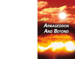 Armagedden and Beyond
