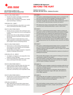 beyond the hurt - SCDSB staff website