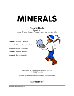 Teacher Guide - Math/Science Nucleus