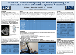 Closed-Chain Quadriceps Strengthening - DUNE