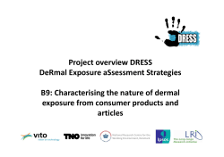 Project overview DRESS