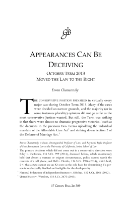 Appearances Can Be Deceiving