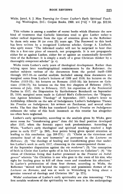 Luther`s Early Spiritual Teach