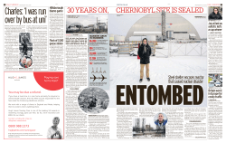 30 years on, Chernobyl site is sealed