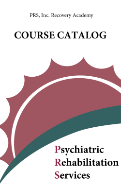 Psychiatric Rehabilitation Services