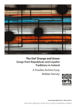 The Oul` Orange and Green Songs from