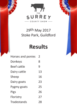 Page Horses 2 Donkeys 8 Cattle 9 Sheep 16 Pigs 22 Dairy goats 24