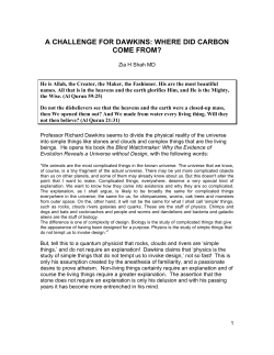 Where did carbon come from