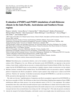 Evaluation of PMIP2 and PMIP3 simulations of mid